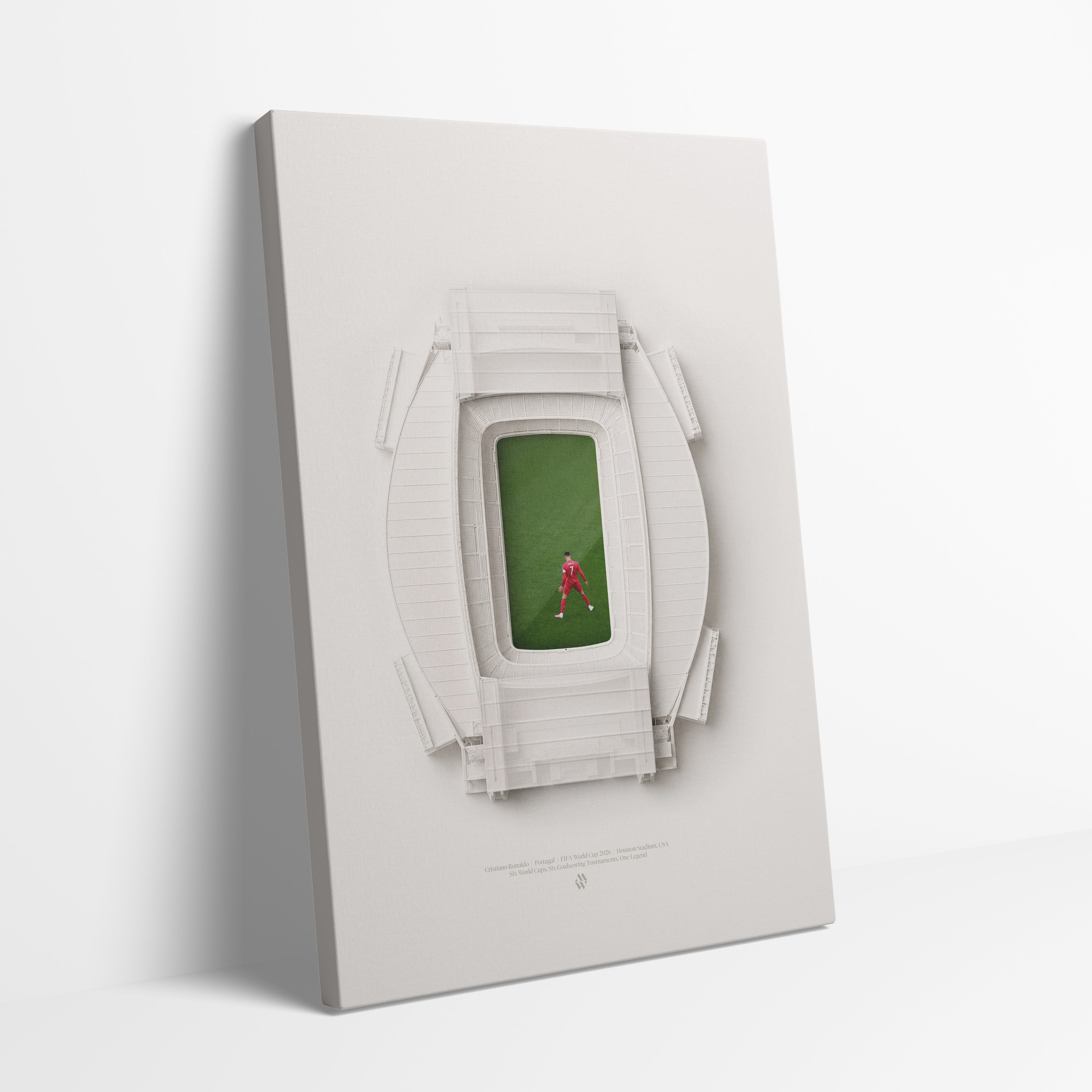 Cristiano Ronaldo WC26 Record x Houston Canvas