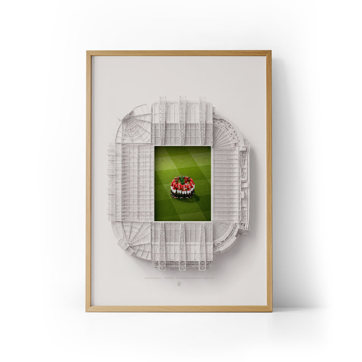 Manchester United x Old Trafford Framed Print