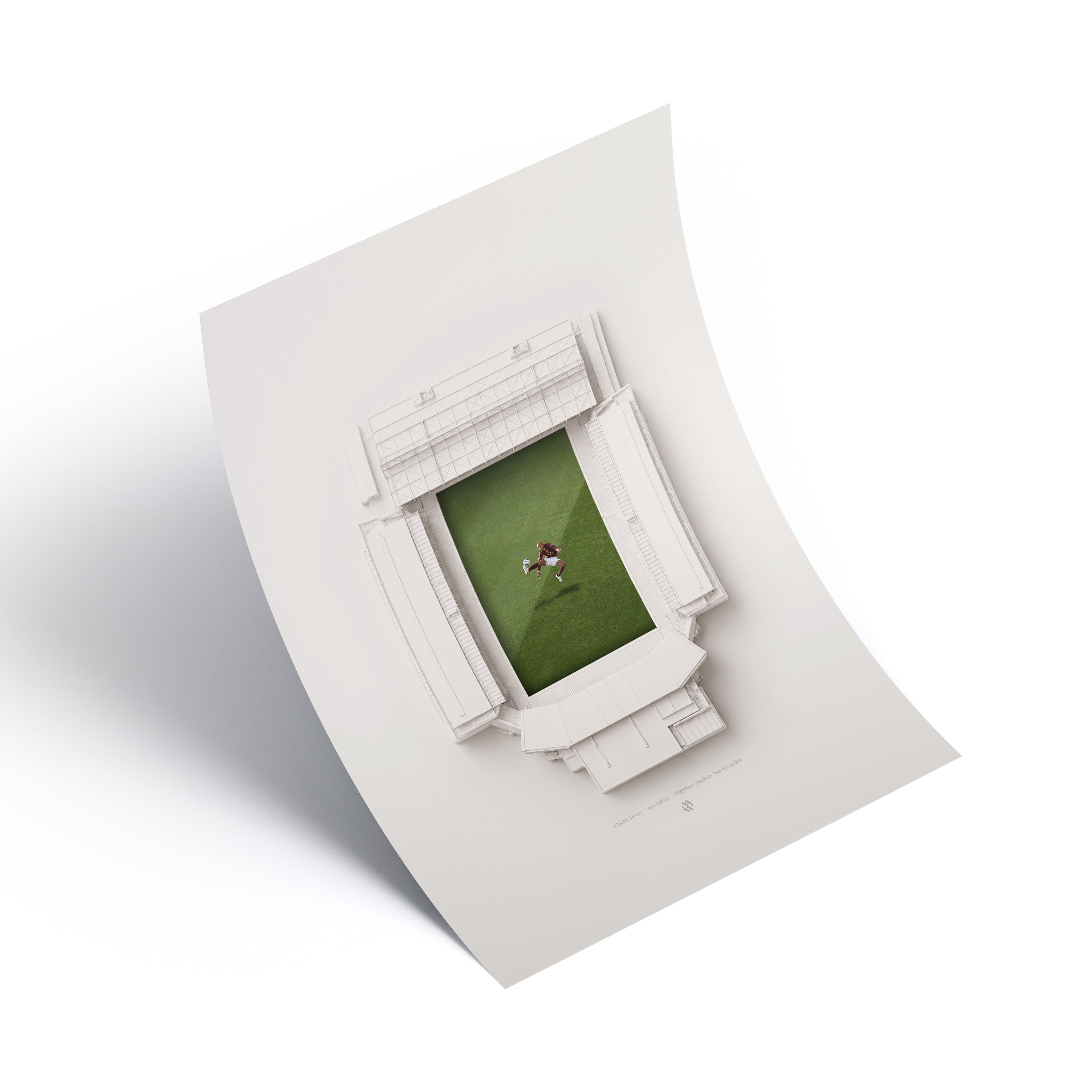 Thierry Henry x Highbury Print