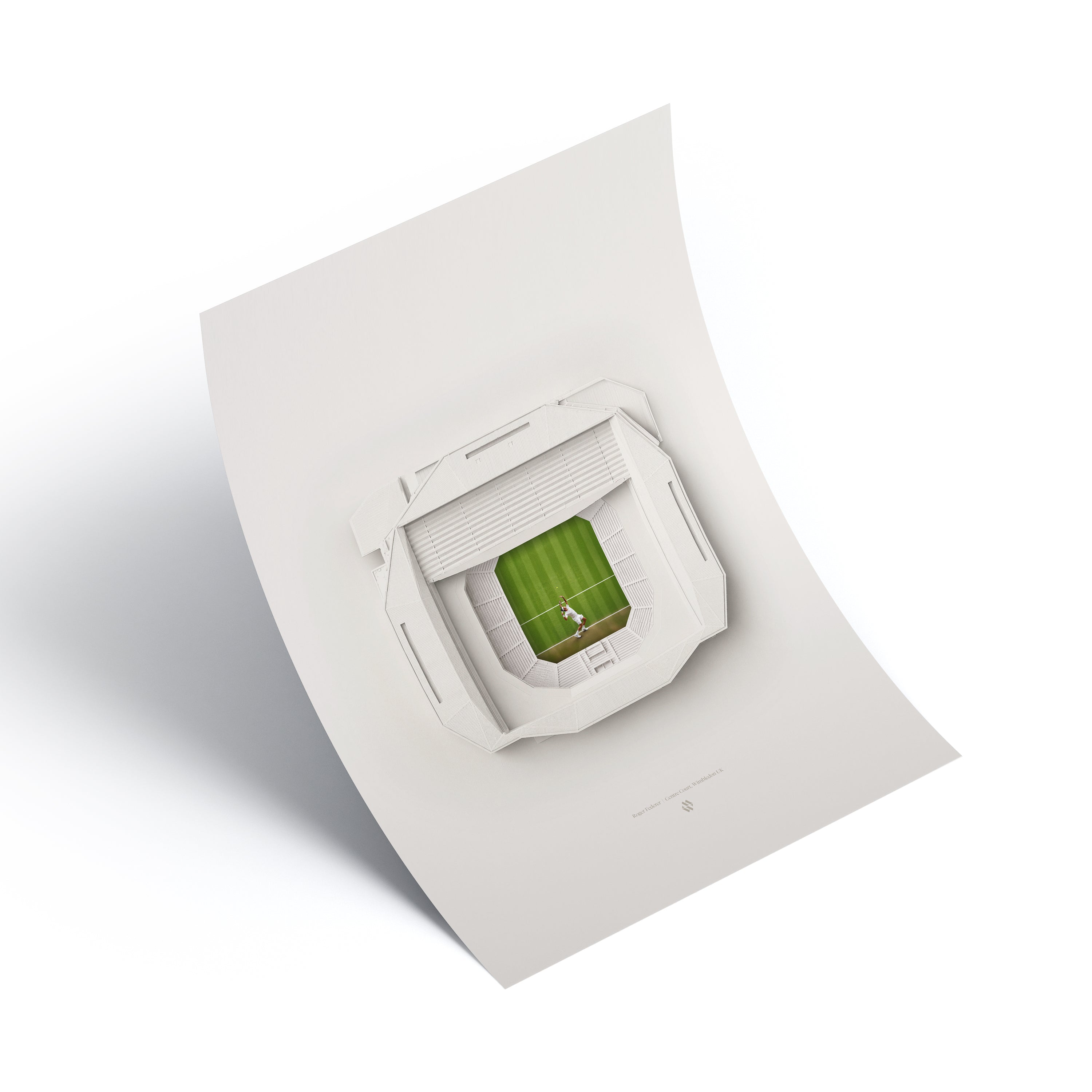 Roger Federer x Wimbledon Print