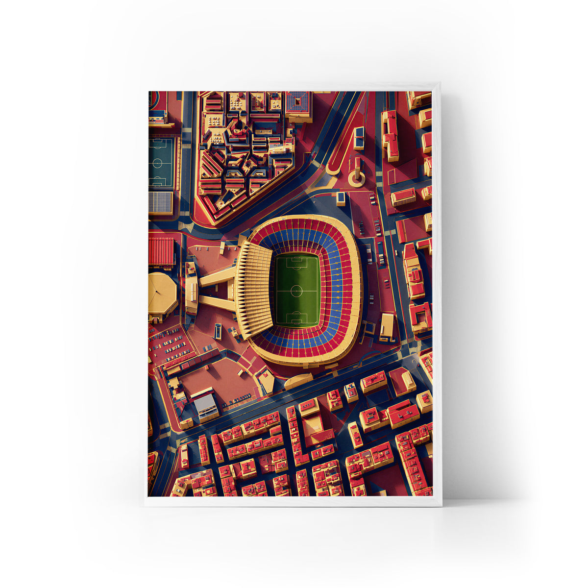 Camp Nou Framed Print