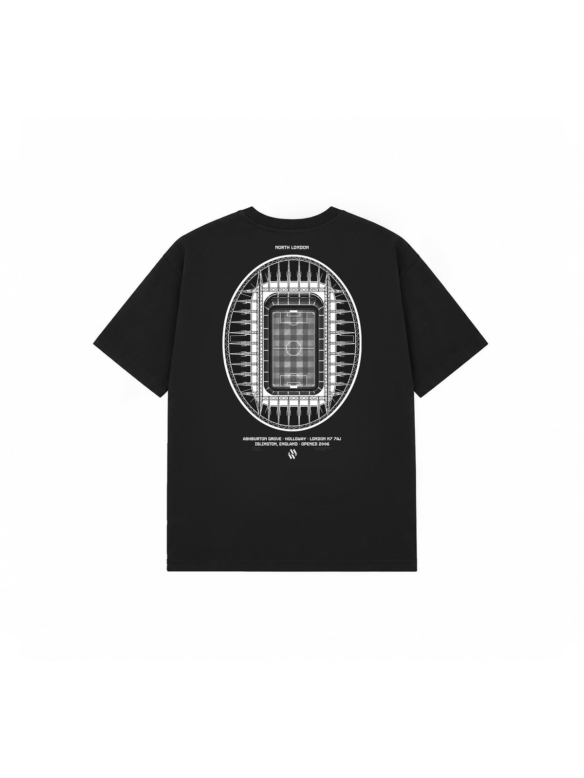 North London Emirates Stadium Black Tee