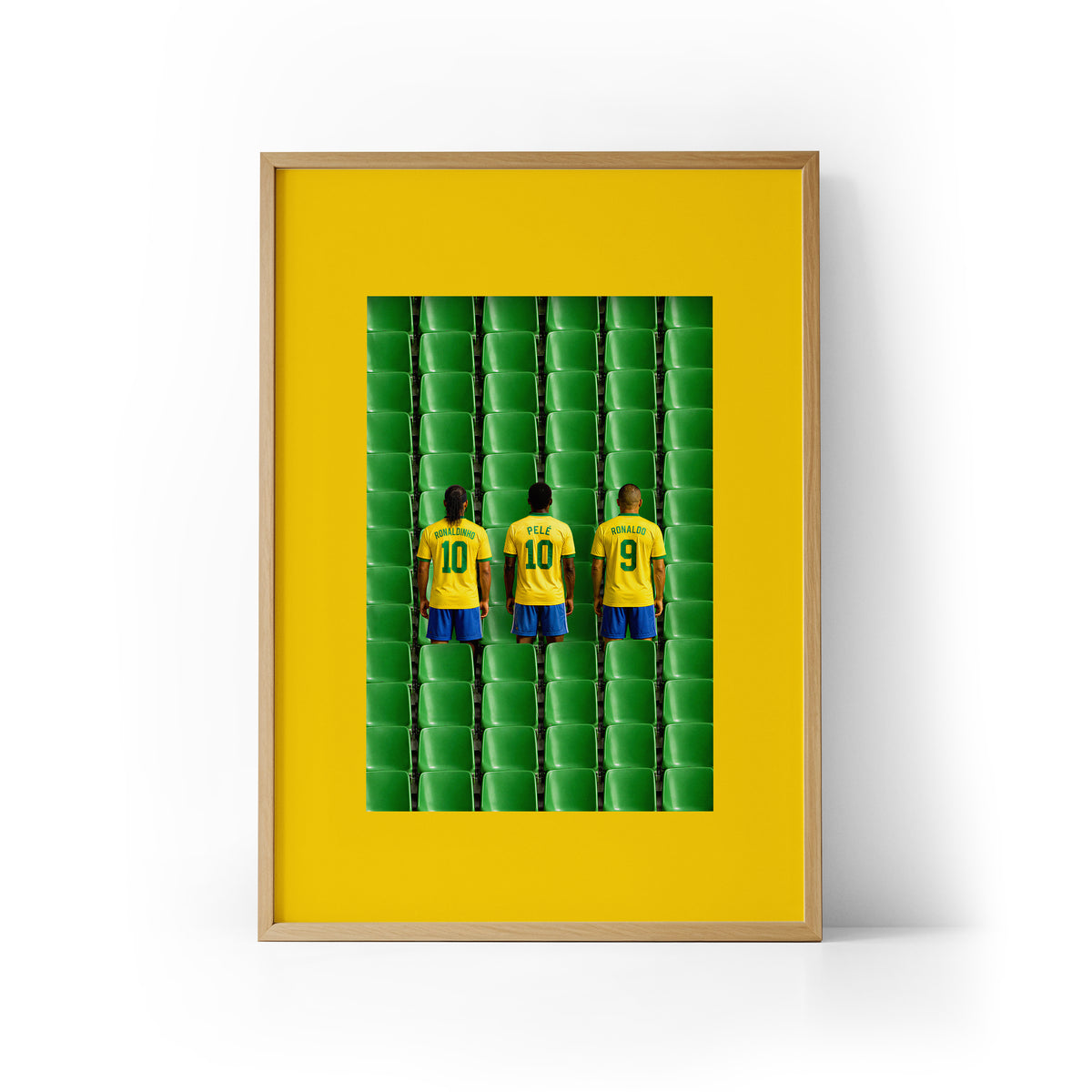 Brazil Trio Framed Print
