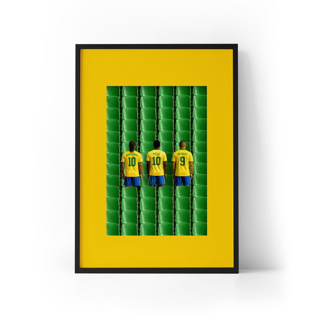 Brazil Trio Framed Print