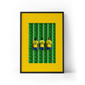 Brazil Trio Framed Print