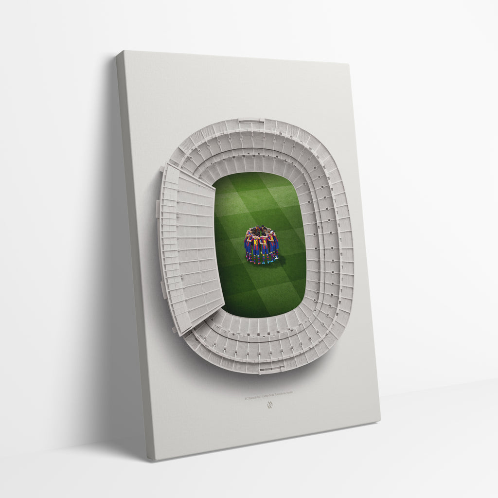 Barcelona x Camp Nou Canvas