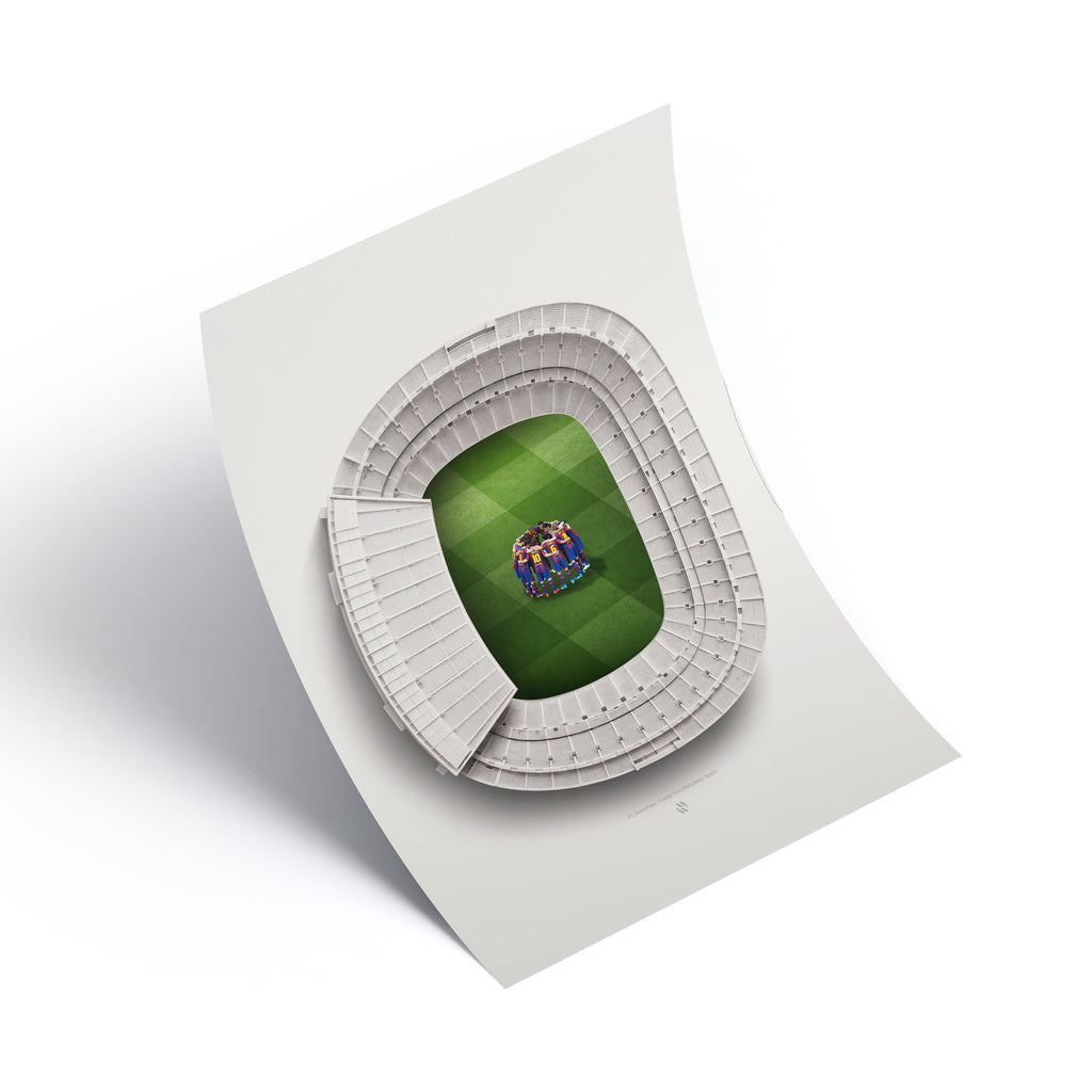 Barcelona x Camp Nou Print