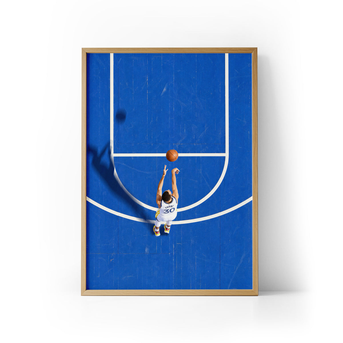 Curry Aerial Framed Print