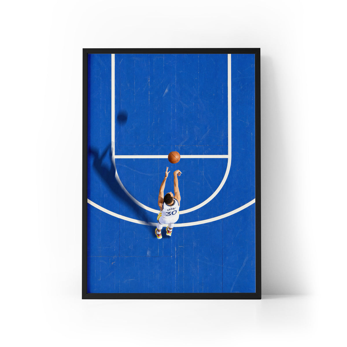 Curry Aerial Framed Print