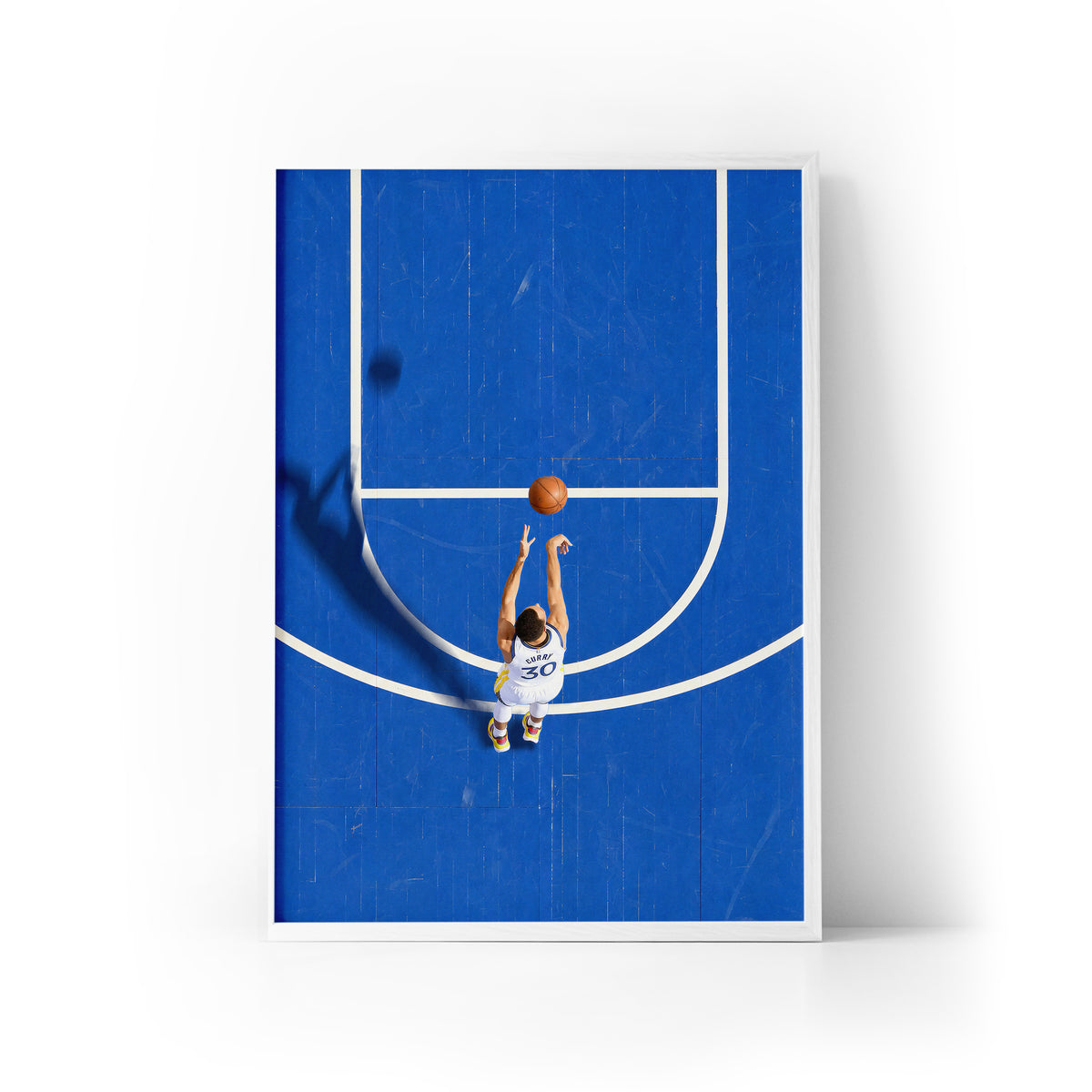 Curry Aerial Framed Print