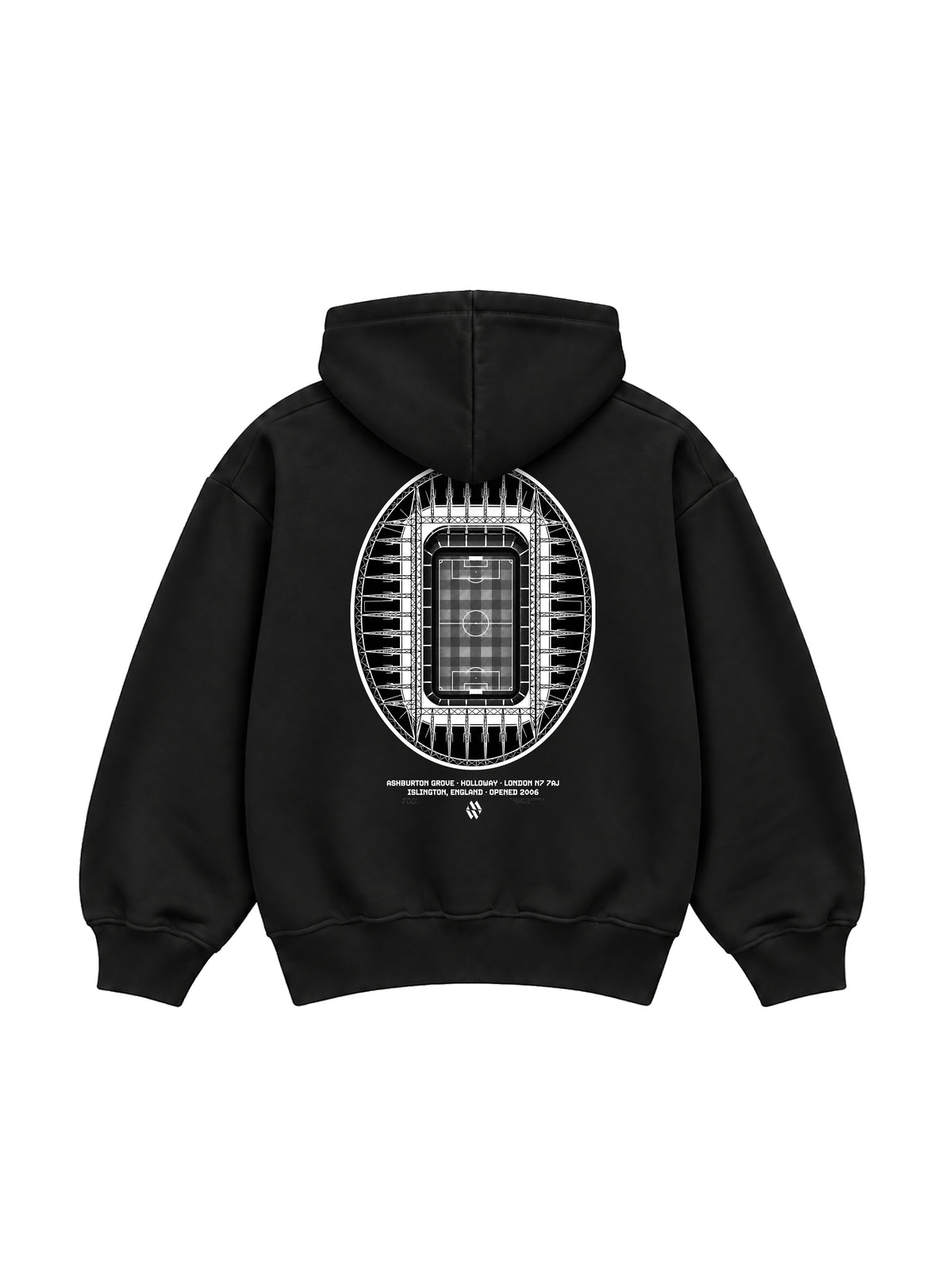 North London Emirates Stadium Black Hoodie