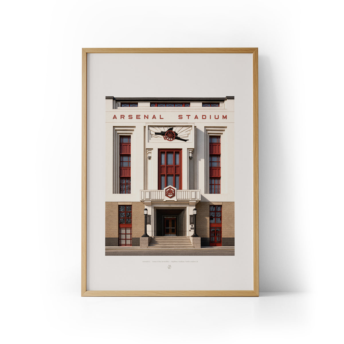 Highbury Stadium Framed Print