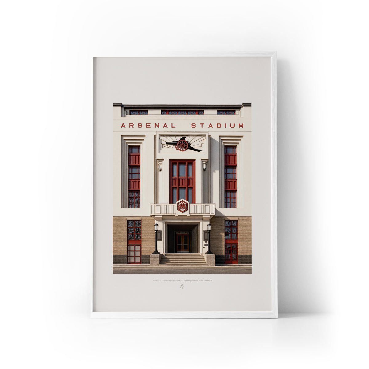 Highbury Stadium Framed Print