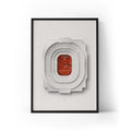 Michael Jordan x Chicago Framed Print