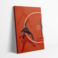Lebron Aerial Canvas