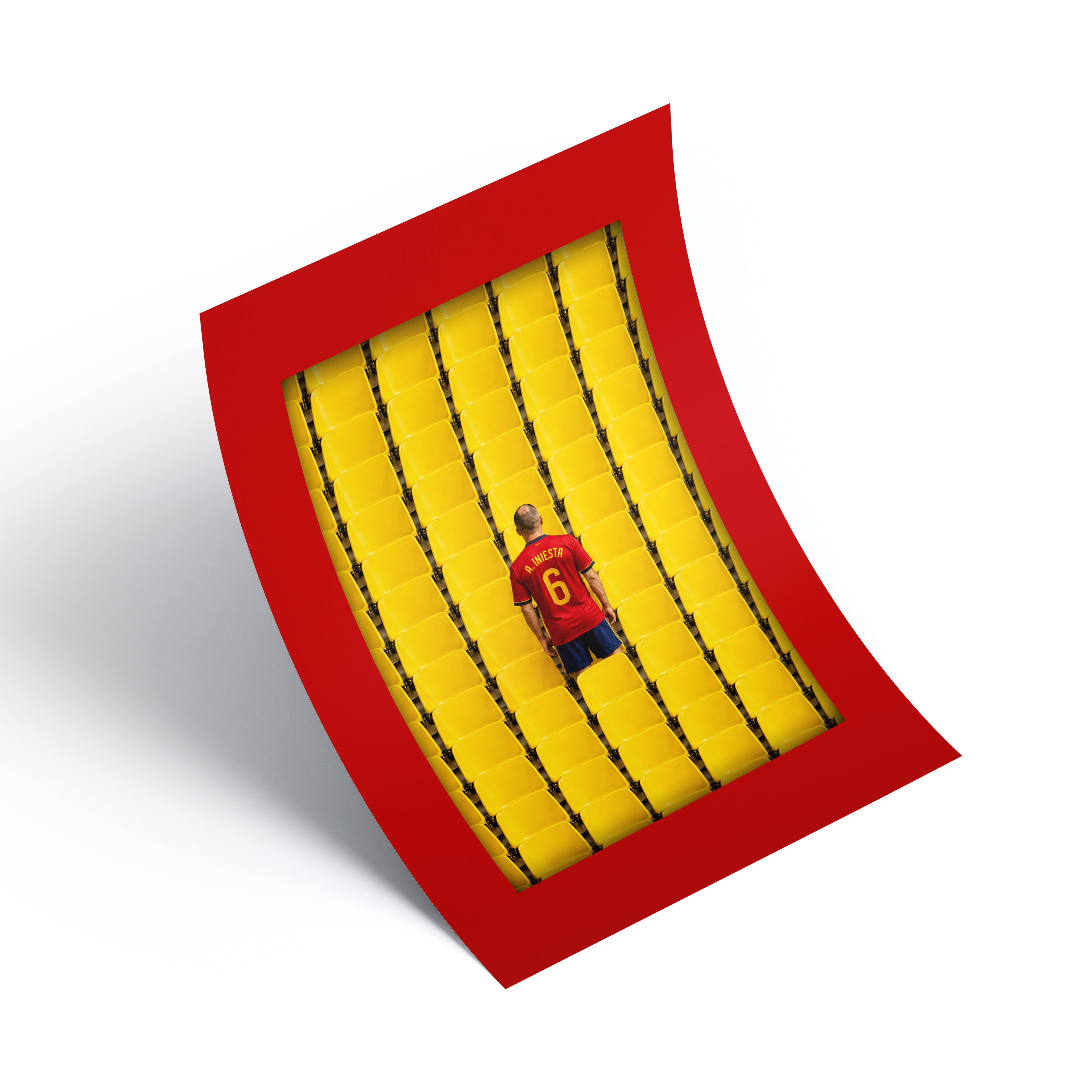LEGEND Iniesta x Spain Print