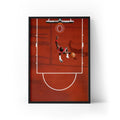 Jordan Aerial Framed Print