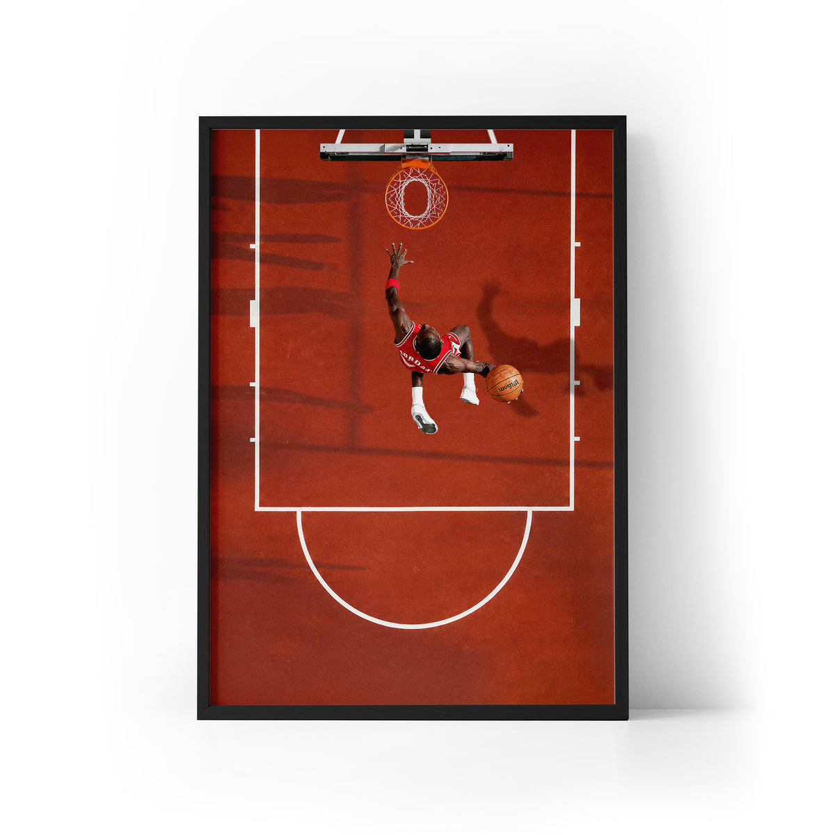 Jordan Aerial Framed Print