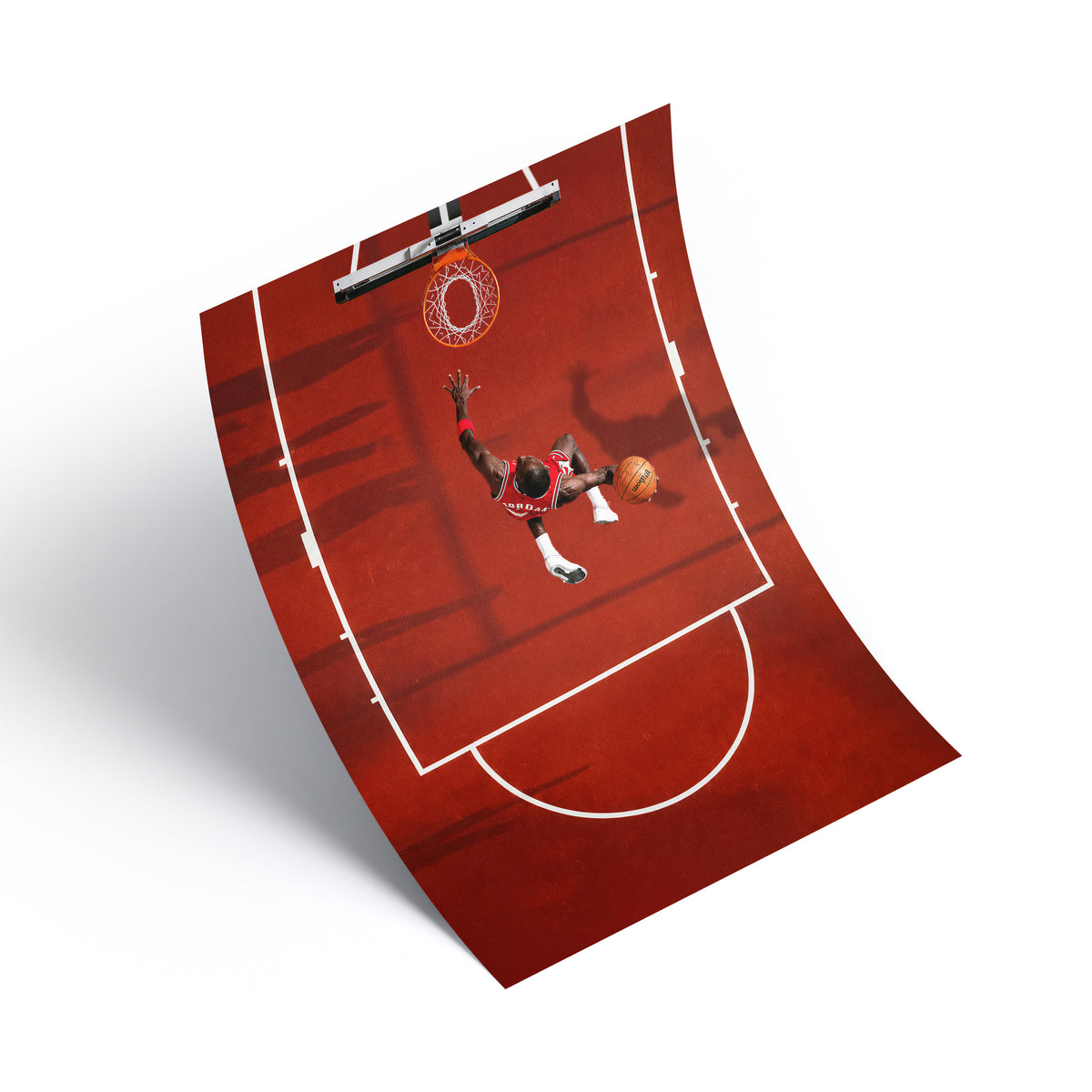 Jordan Aerial Print
