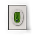 PSG x Parc des Princes Framed Print