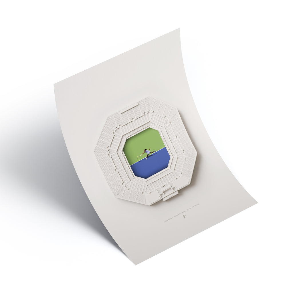 Serena Williams x US Open Print