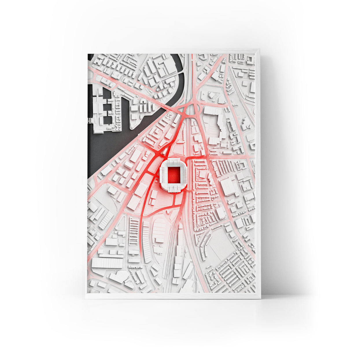 Old Trafford  Aerial Framed Print
