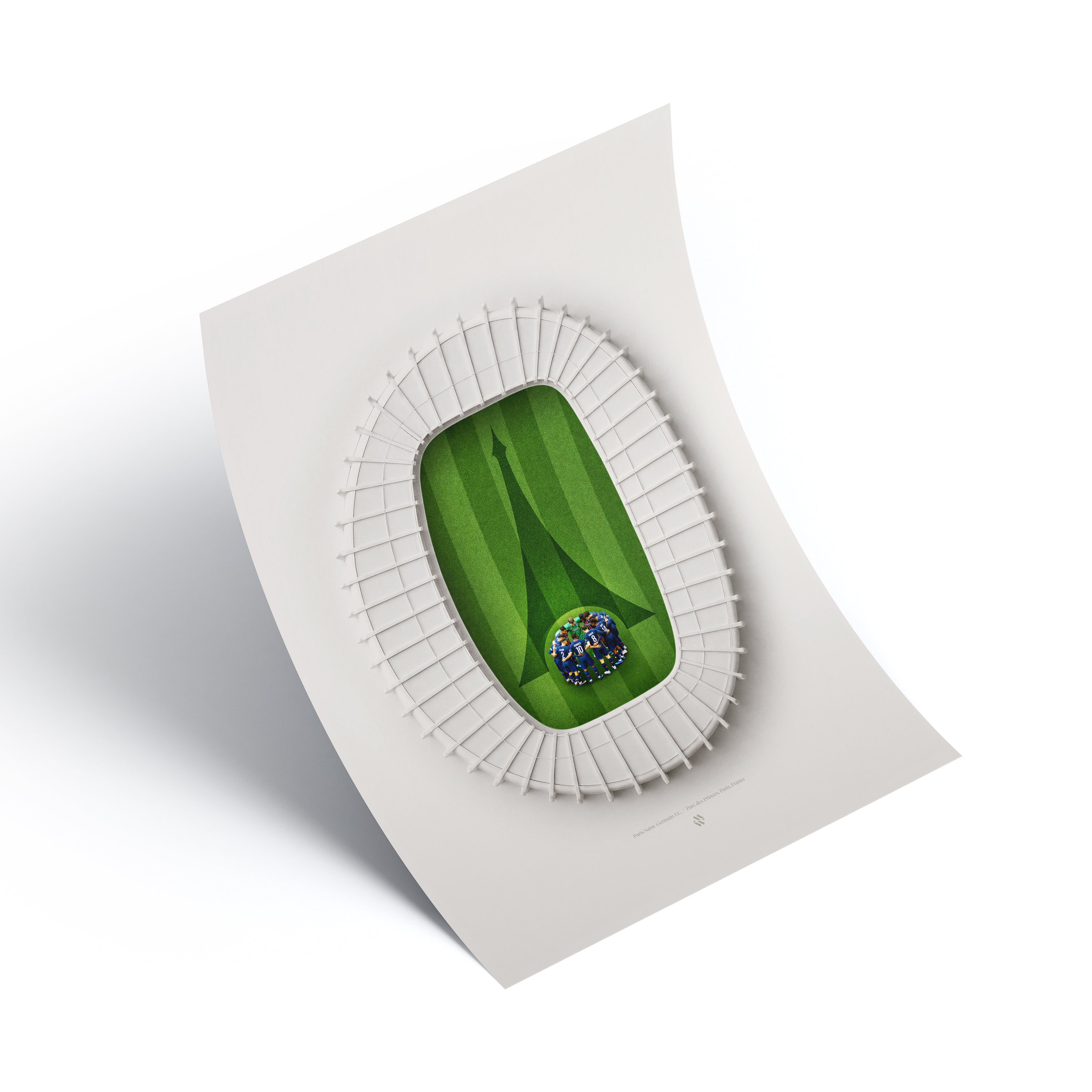 PSG x Parc des Princes Print
