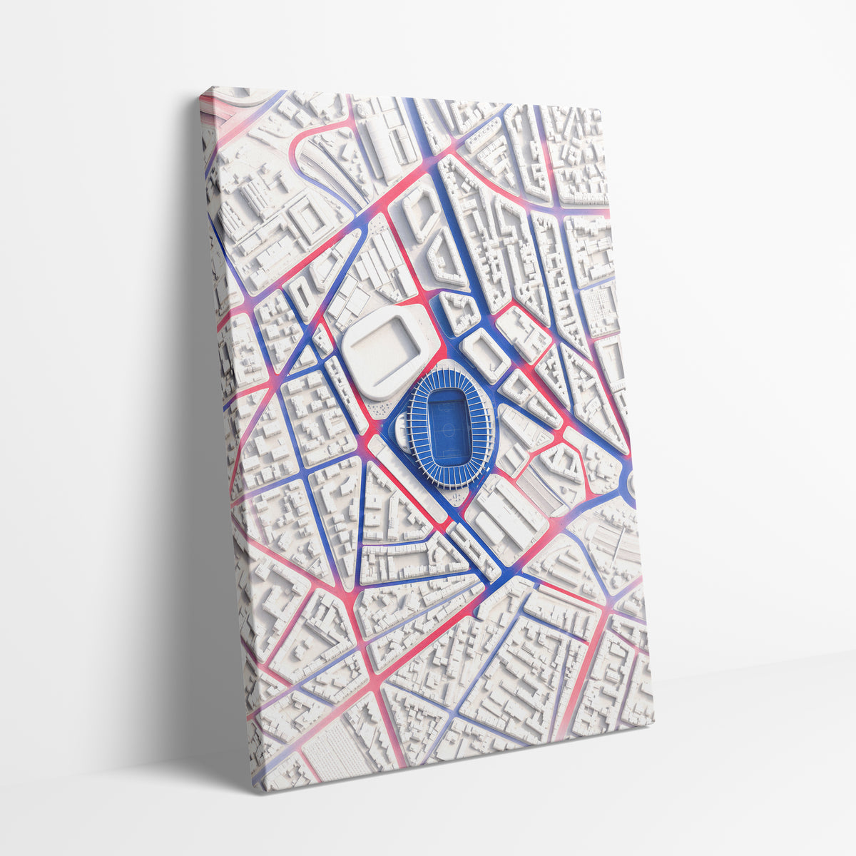 Parc des Princes Aerial Canvas