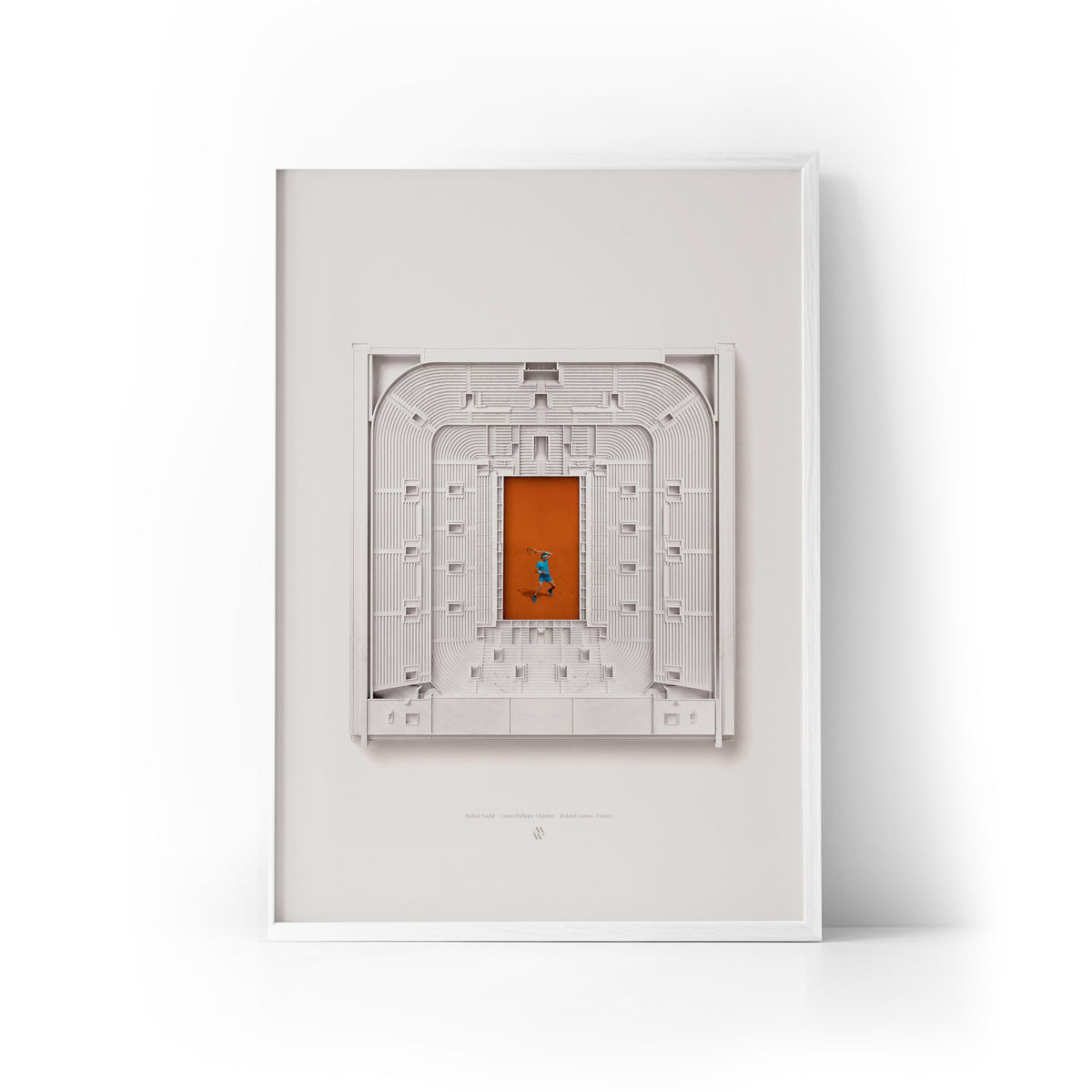 Rafael Nadal x Roland Garros Framed Print