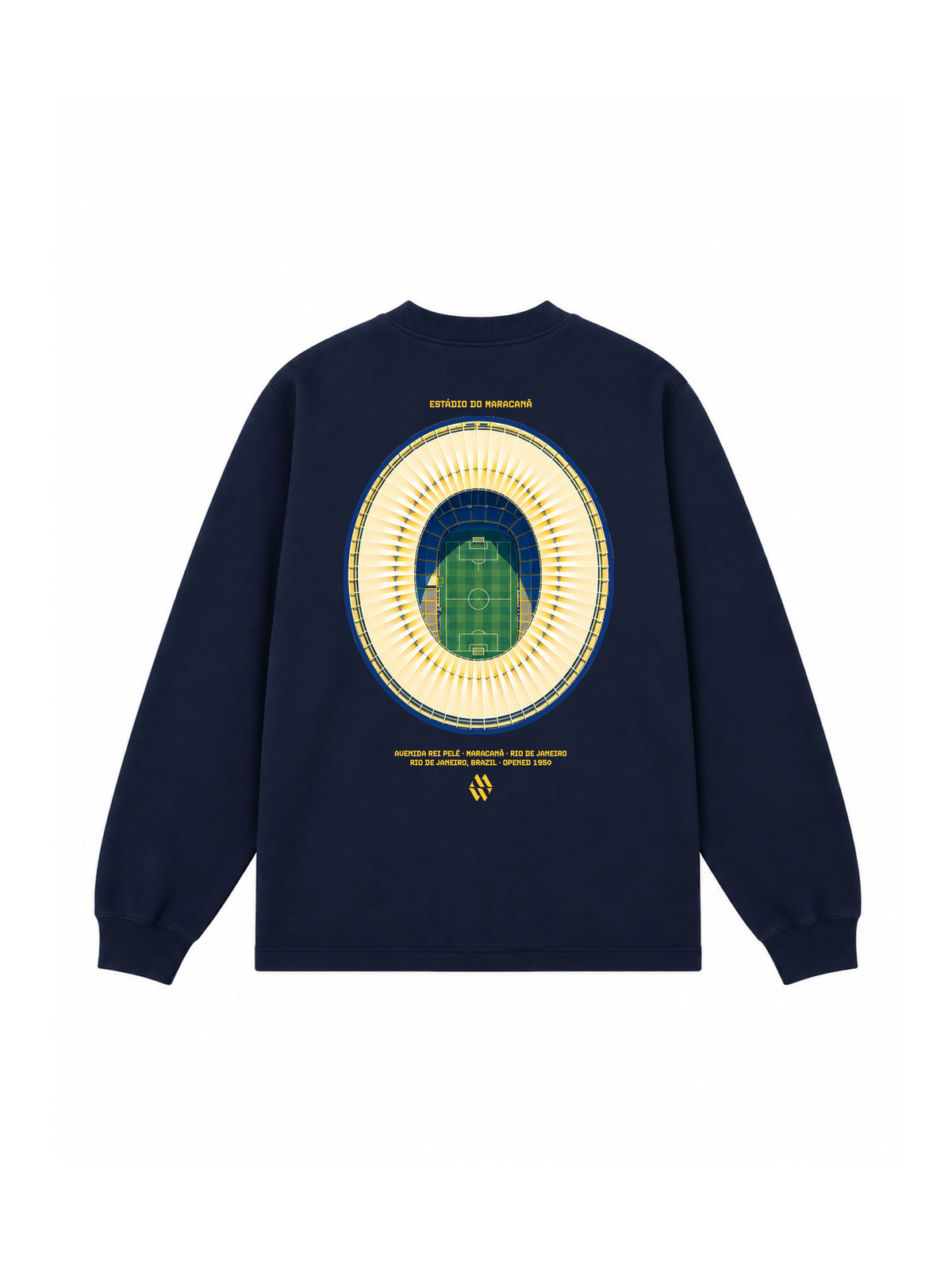 Brazil Maracana Navy Sweater