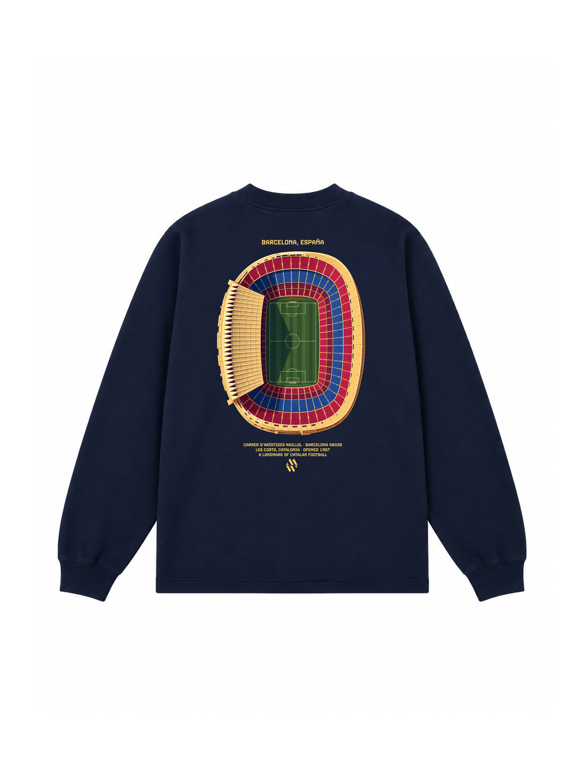 Camp Nou Navy Sweater
