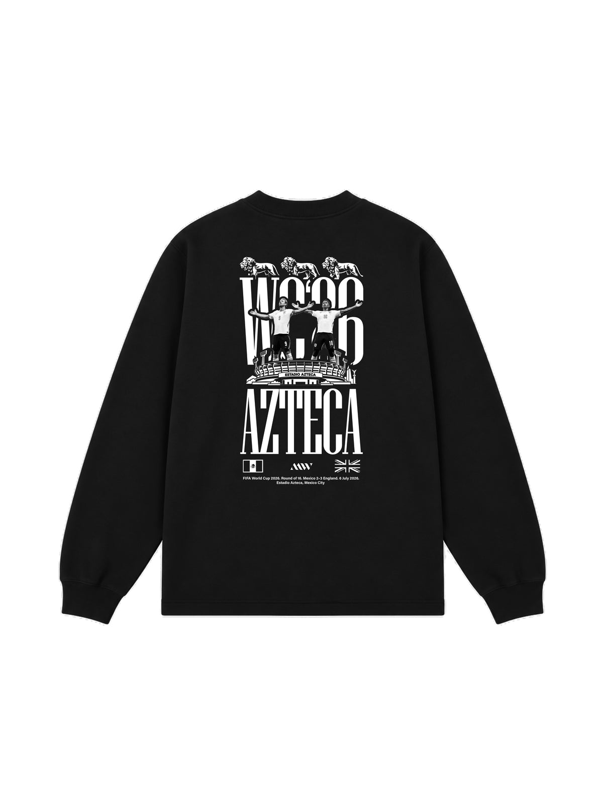 England WC26 Black Sweater