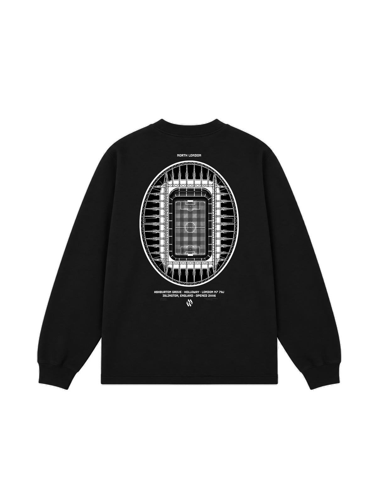 North London Emirates Stadium Black Sweater