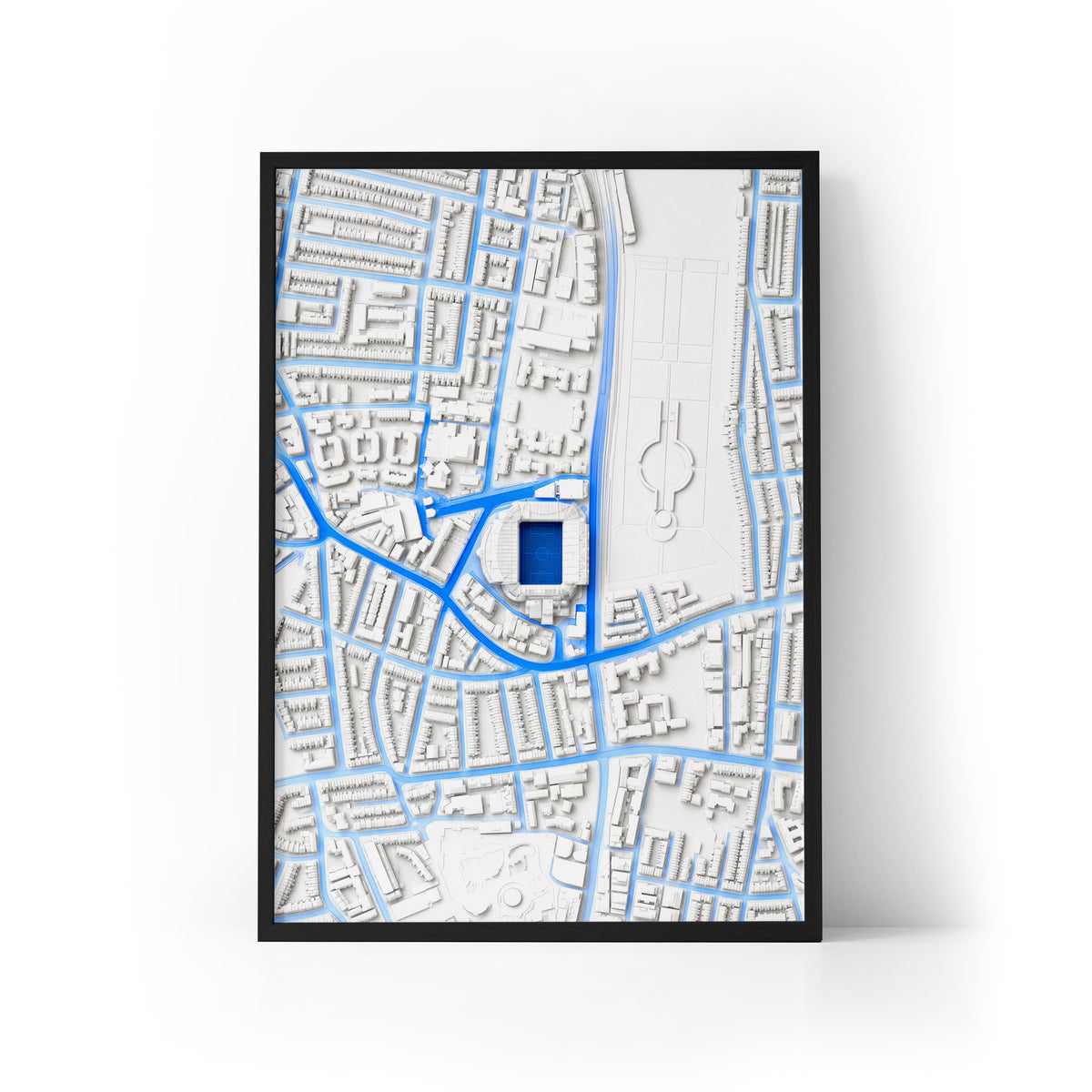 Stamford Bridge Aerial Framed Print