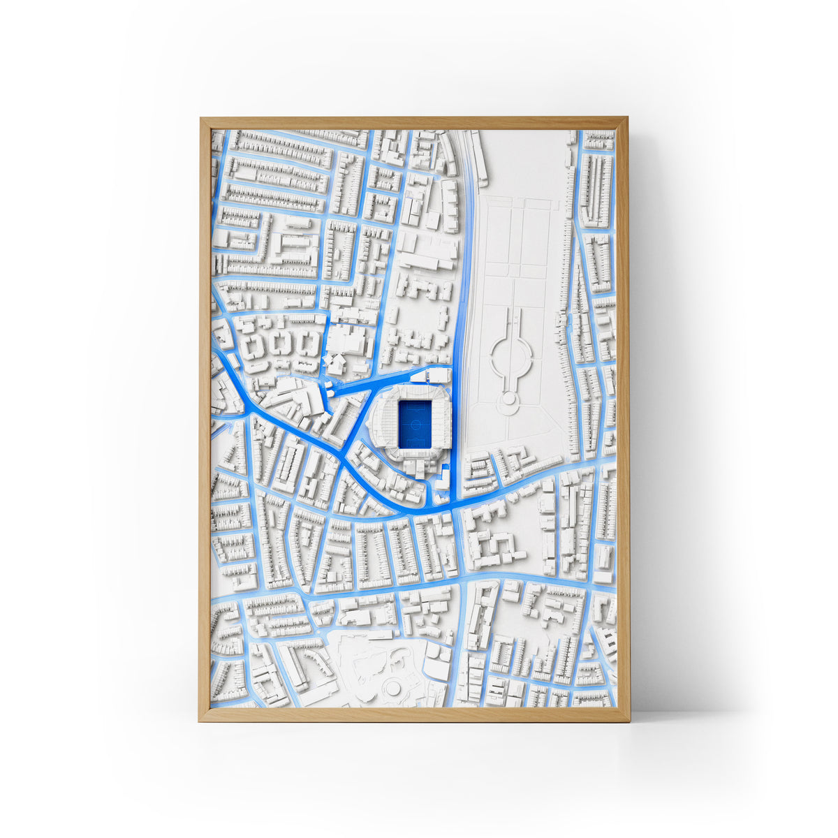 Stamford Bridge Aerial Framed Print