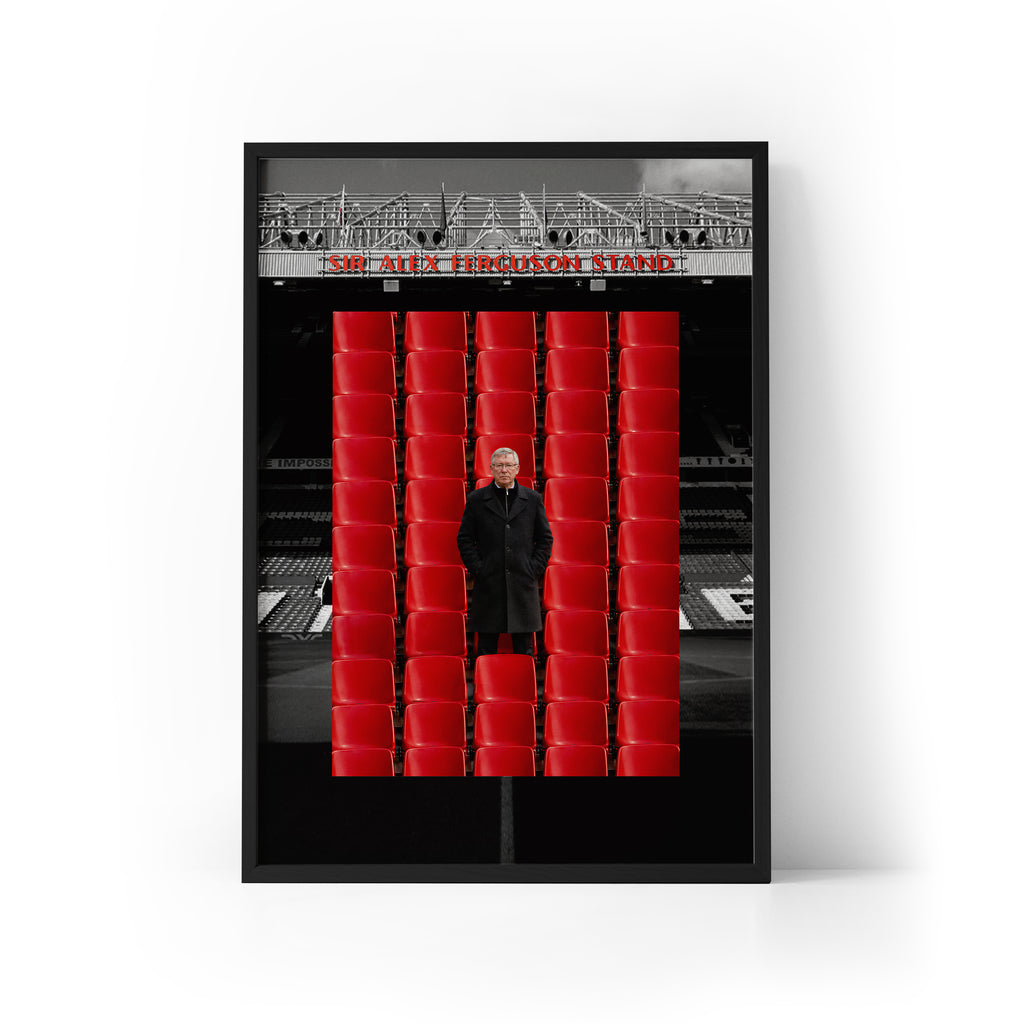 Sir Alex Ferguson Framed Print