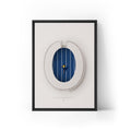 Usain Bolt 100m WR x Berlin Framed Canvas
