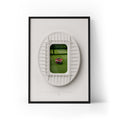 Arsenal 25/26 Champions x Emirates Stadium Framed Print