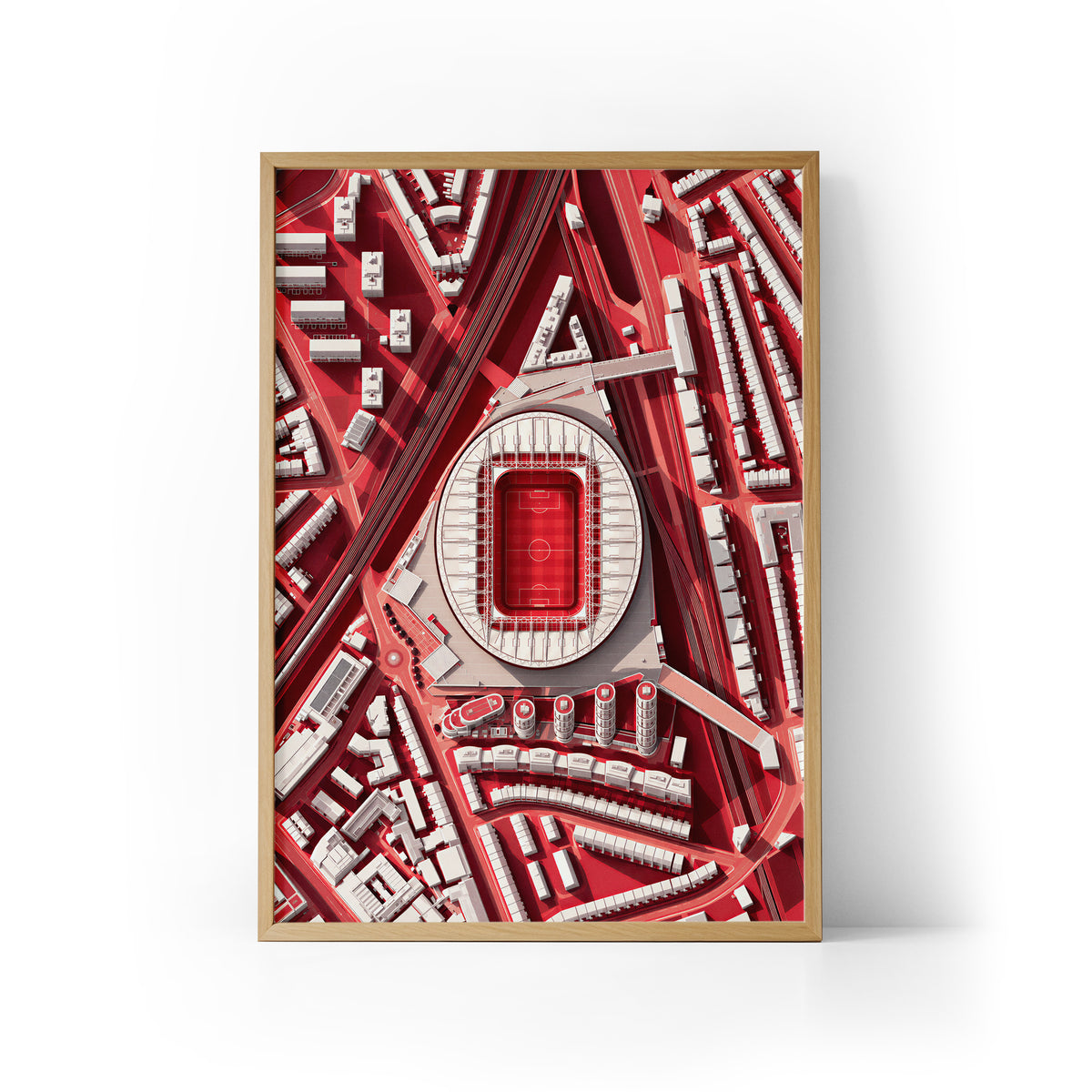 Emirates Stadium Framed Print