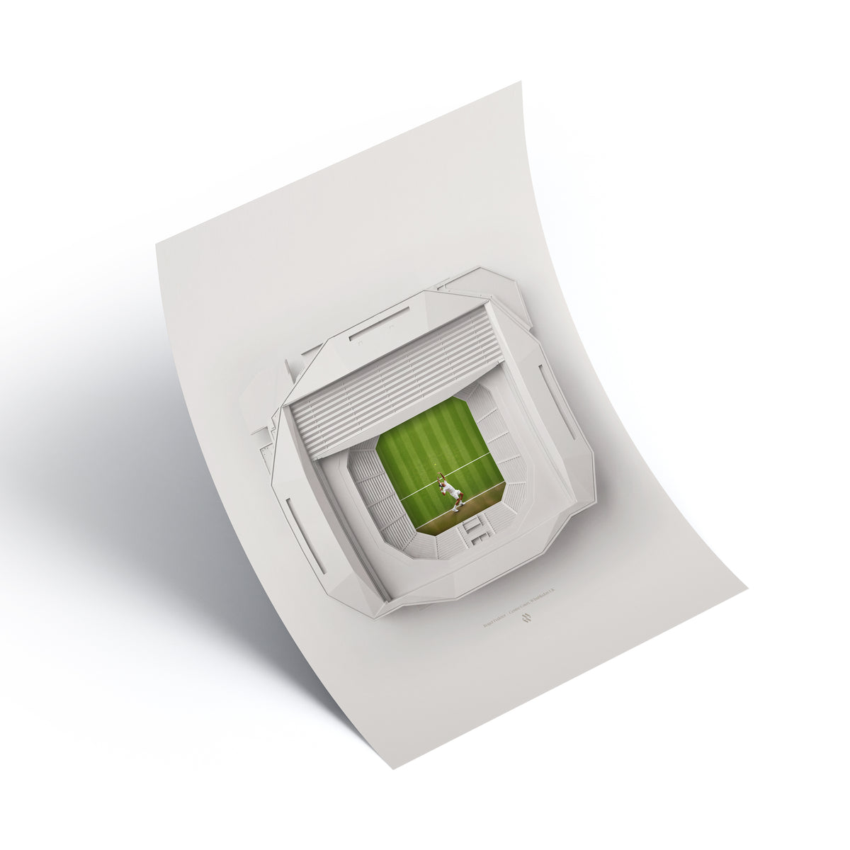 Roger Federer x Wimbledon Print