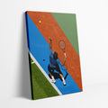 Federer Grand Slam Court Canvas