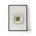 Roger Federer x Wimbledon Framed Print