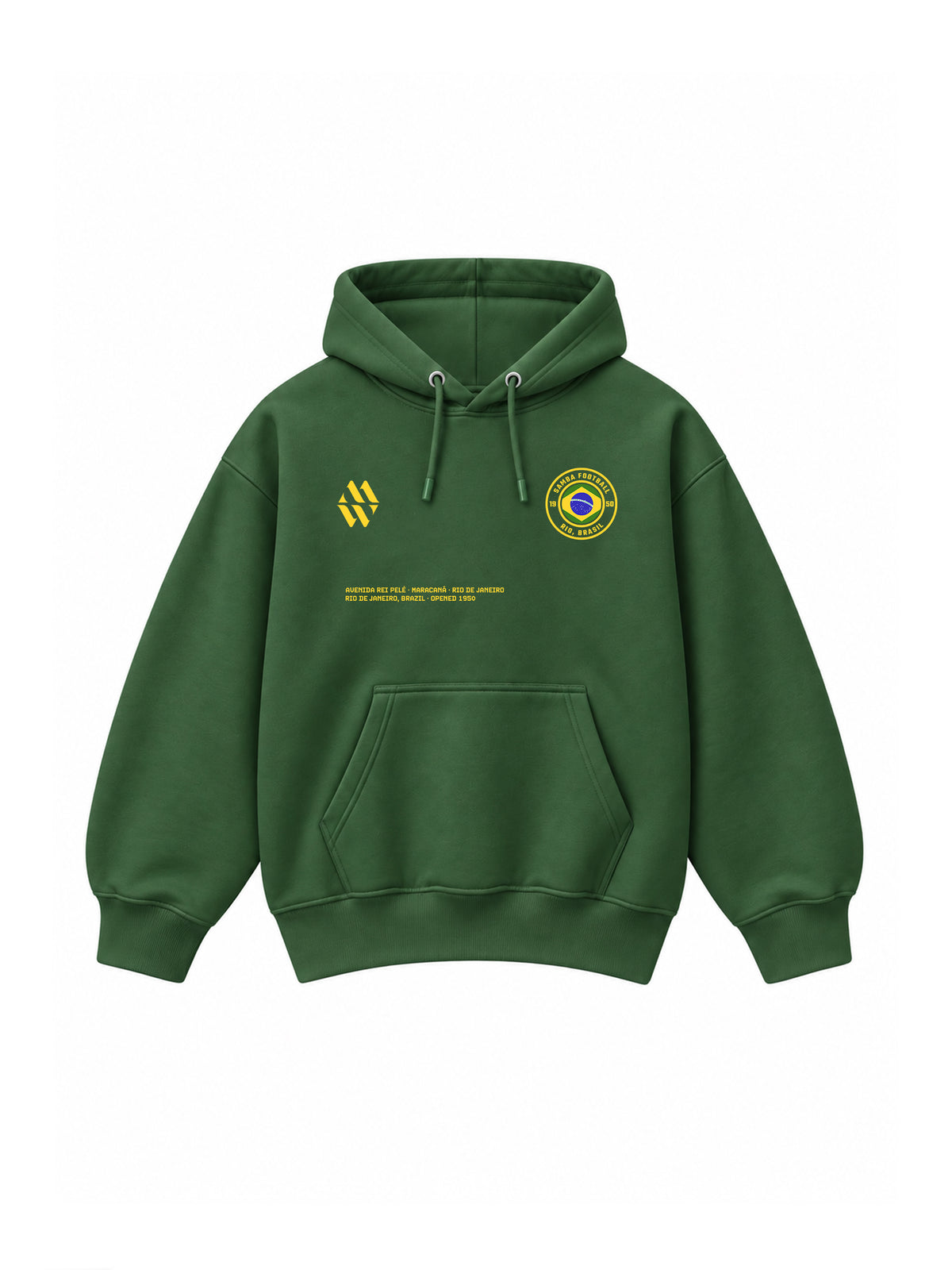 Brazil Maracana Green Hoodie