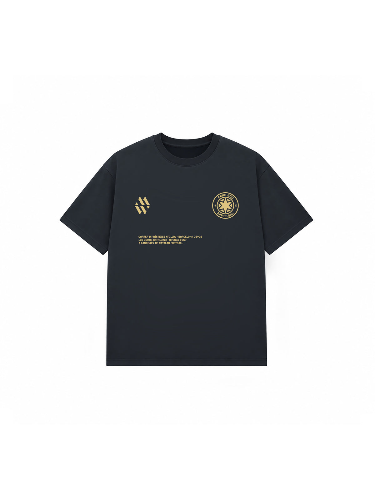 Camp Nou Dark Navy Tee