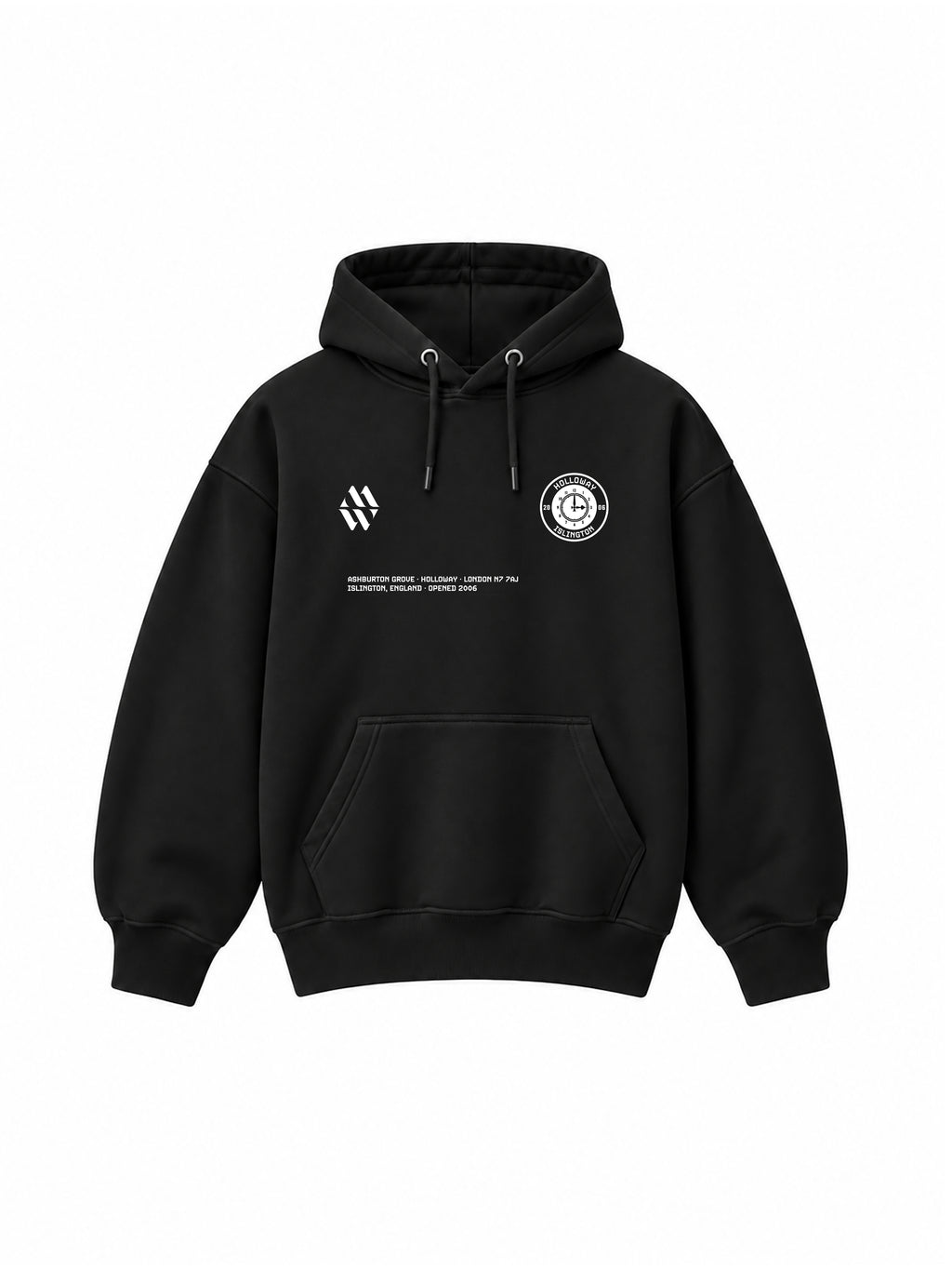 North London Emirates Stadium Black Hoodie