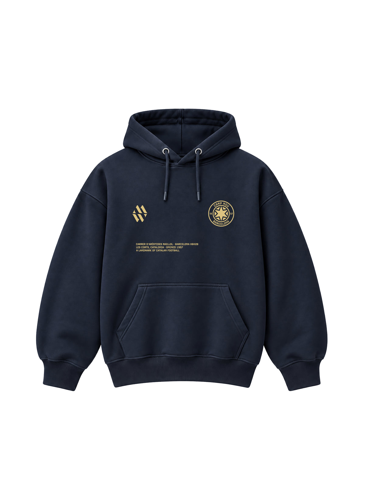 Barcelona Navy Hoodie