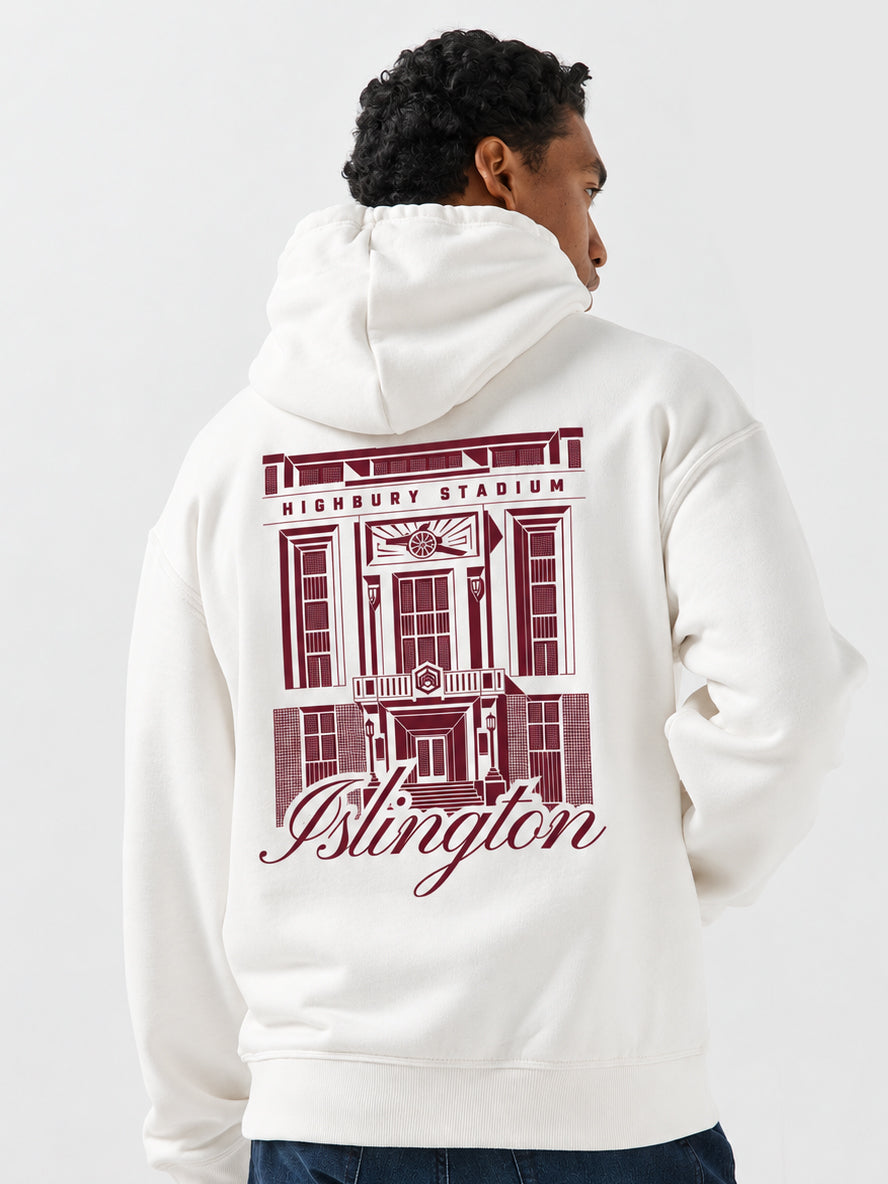 Highbury Classic White Hoodie