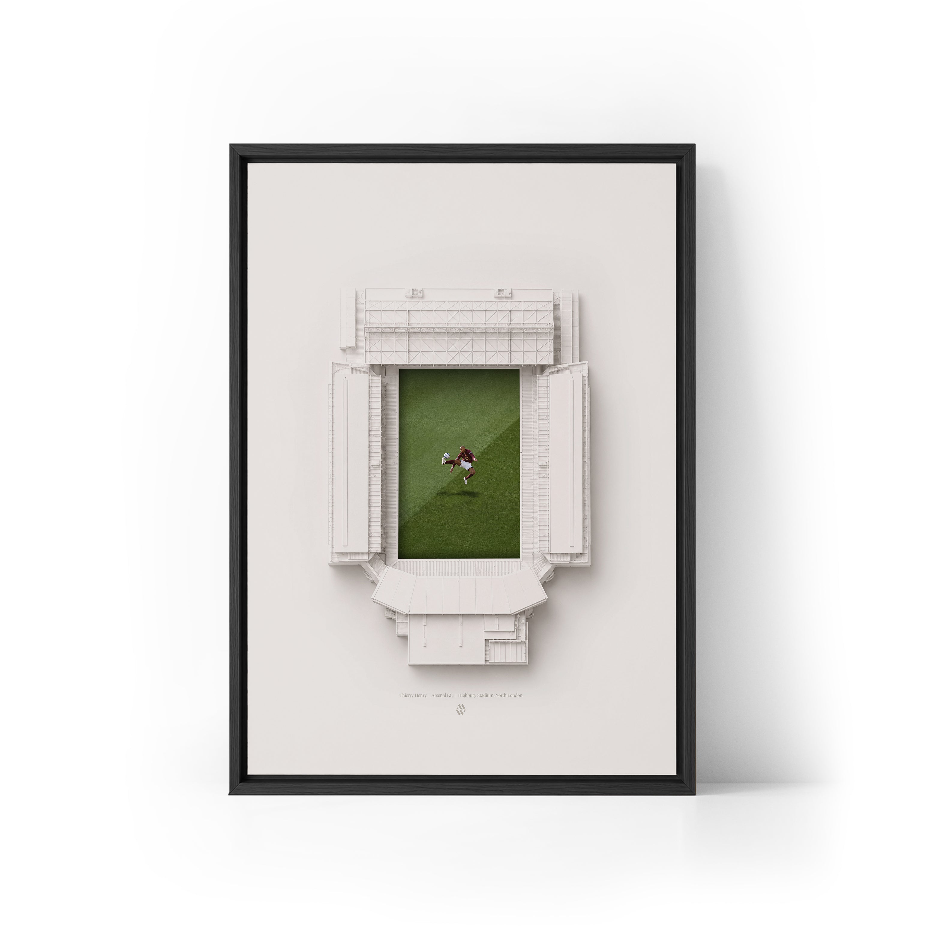 Thierry Henry x Highbury Framed Canvas