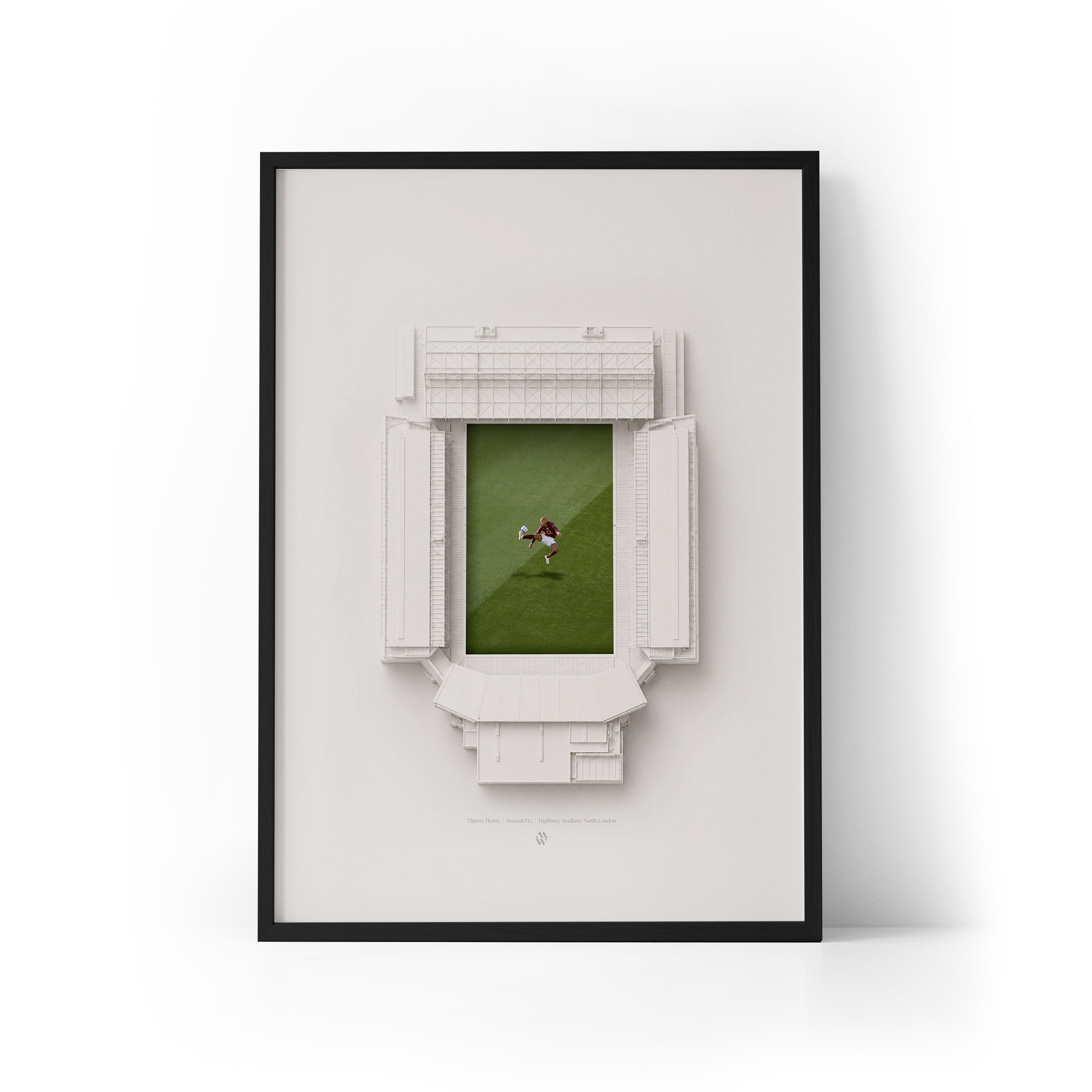 Thierry Henry x Highbury Framed Print
