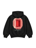 Old Trafford Vintage Black Hoodie